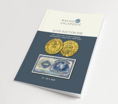 Auction catalog #36 + eLive - back